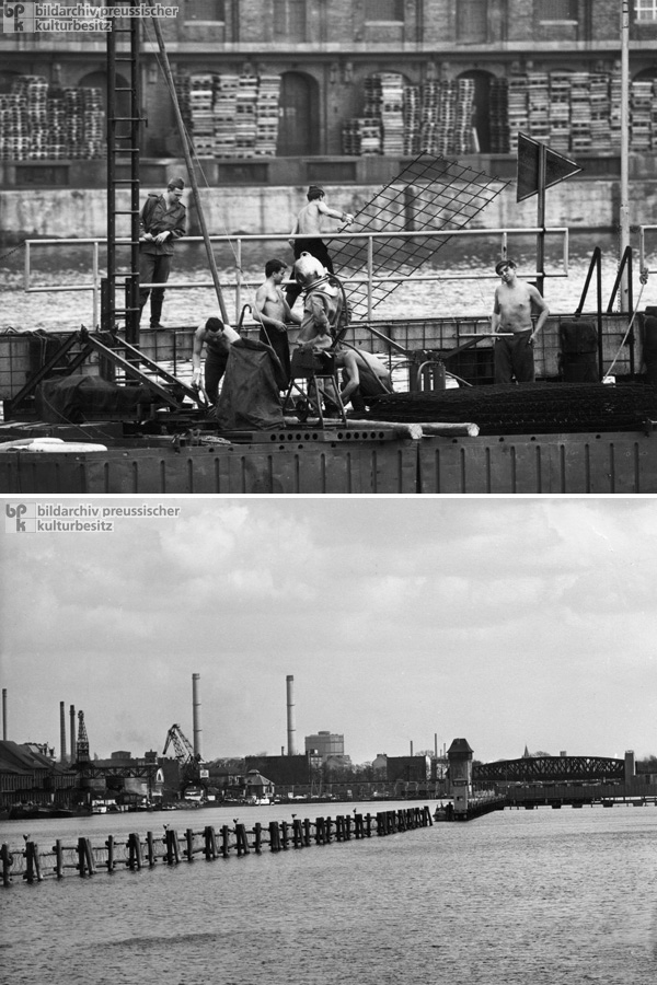 The Border along Berlin’s Spree River (no date)